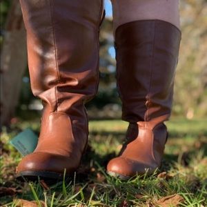 Brown Leather Boots